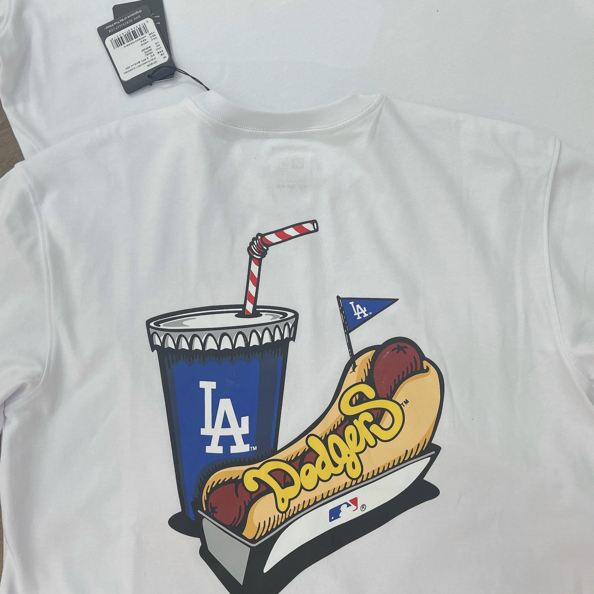 0659 - HÀNG CHÍNH HÃNG - ÁO THUN NEW ERA - HOTDOG TRẮNG - *WHITE* - Code: 12715376