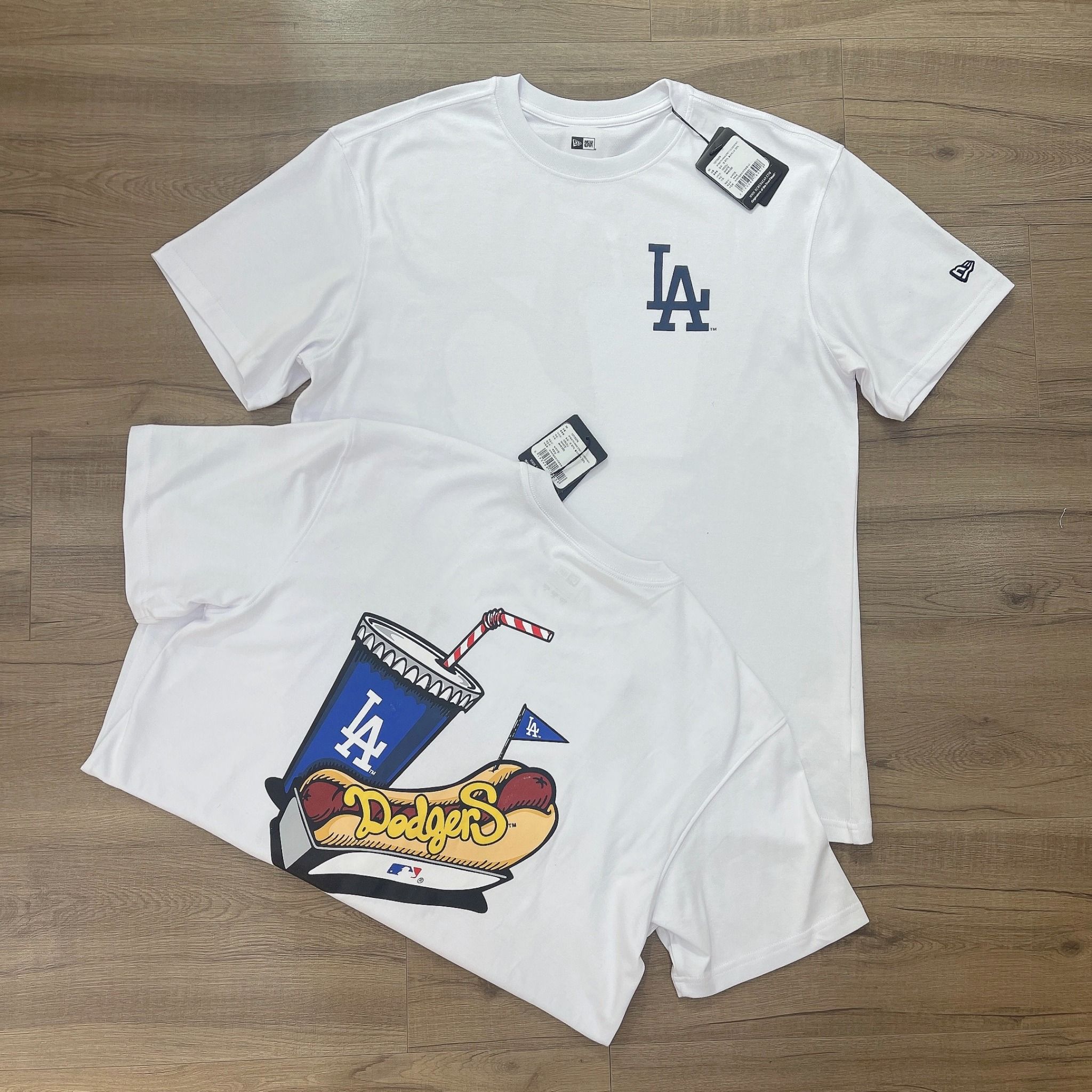 0659 - HÀNG CHÍNH HÃNG - ÁO THUN NEW ERA - HOTDOG TRẮNG - *WHITE* - Code: 12715376