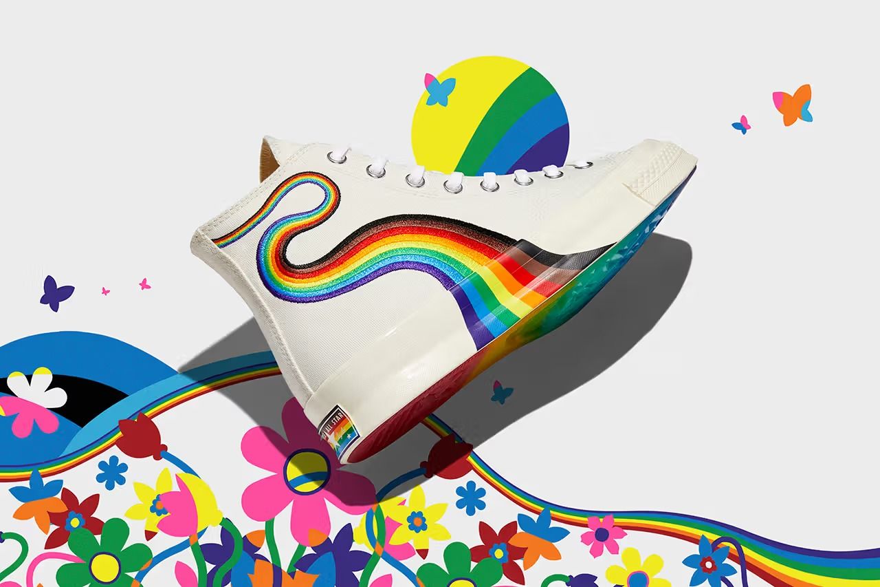 0955 - HÀNG CHÍNH HÃNG - GIÀY CONVERSE - CHUCK 70 PRIDE - * TRẮNG * CODE : 170821C