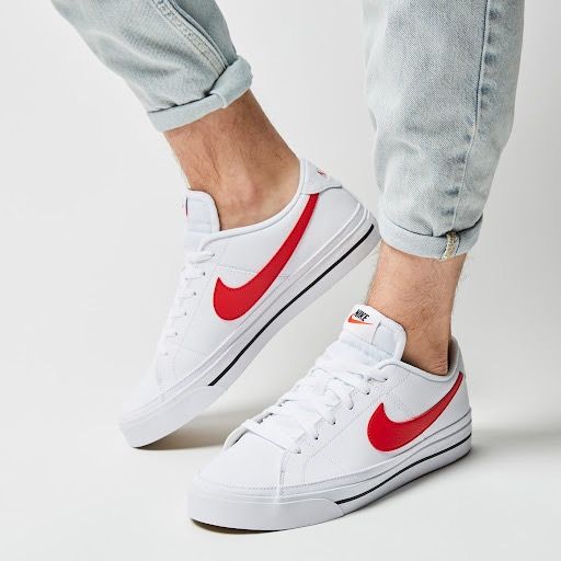0427 - HÀNG CHÍNH HÃNG - GIÀY NIKE COURT LEGACY LOW - *WHITE/RED* - 2023** - Code: CU4150-105