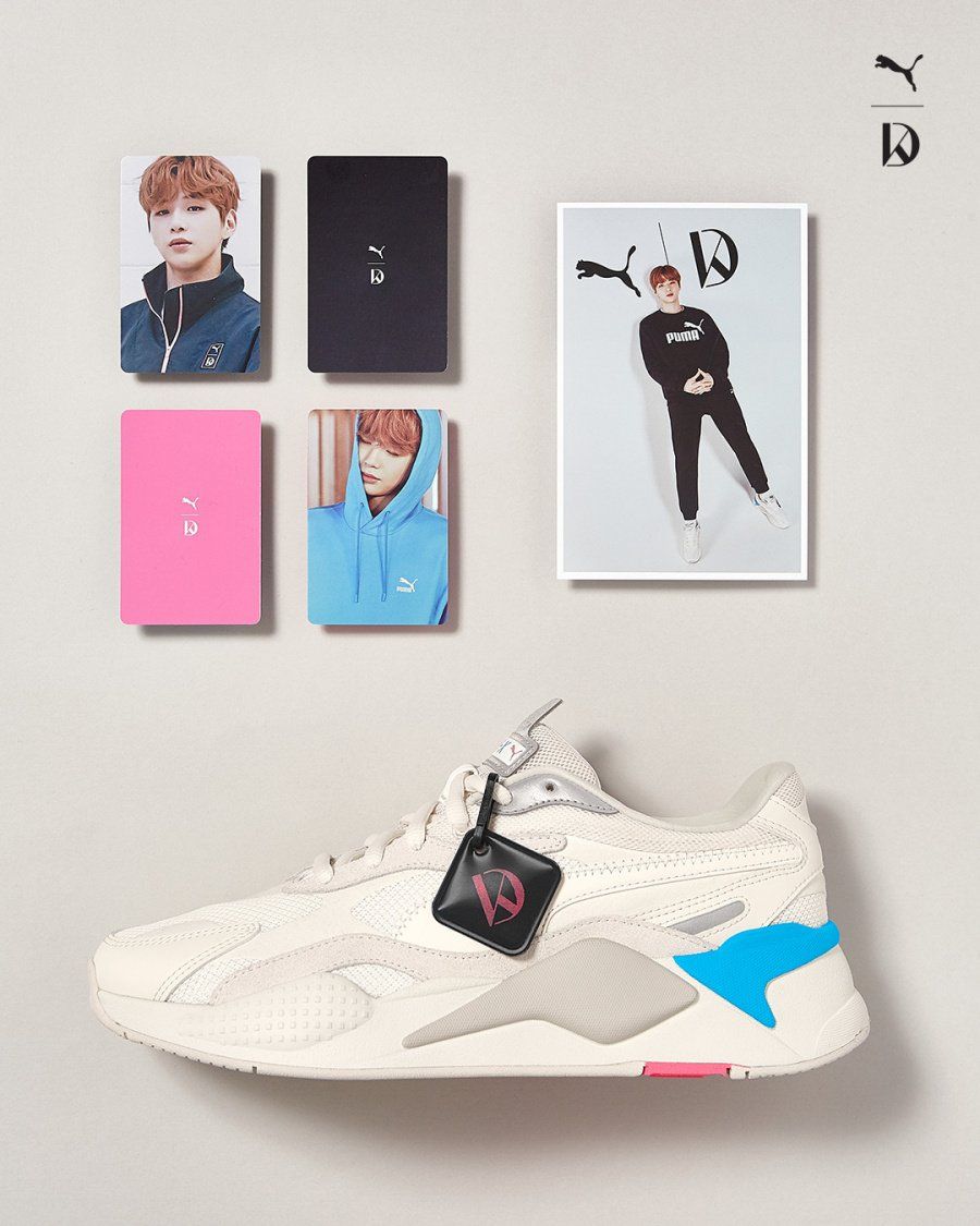 0037 - HÀNG CHÍNH HÃNG - GIÀY PUMA RSX - KANG DANIEL - *WHITE* - 2021** - Code: 371570 26