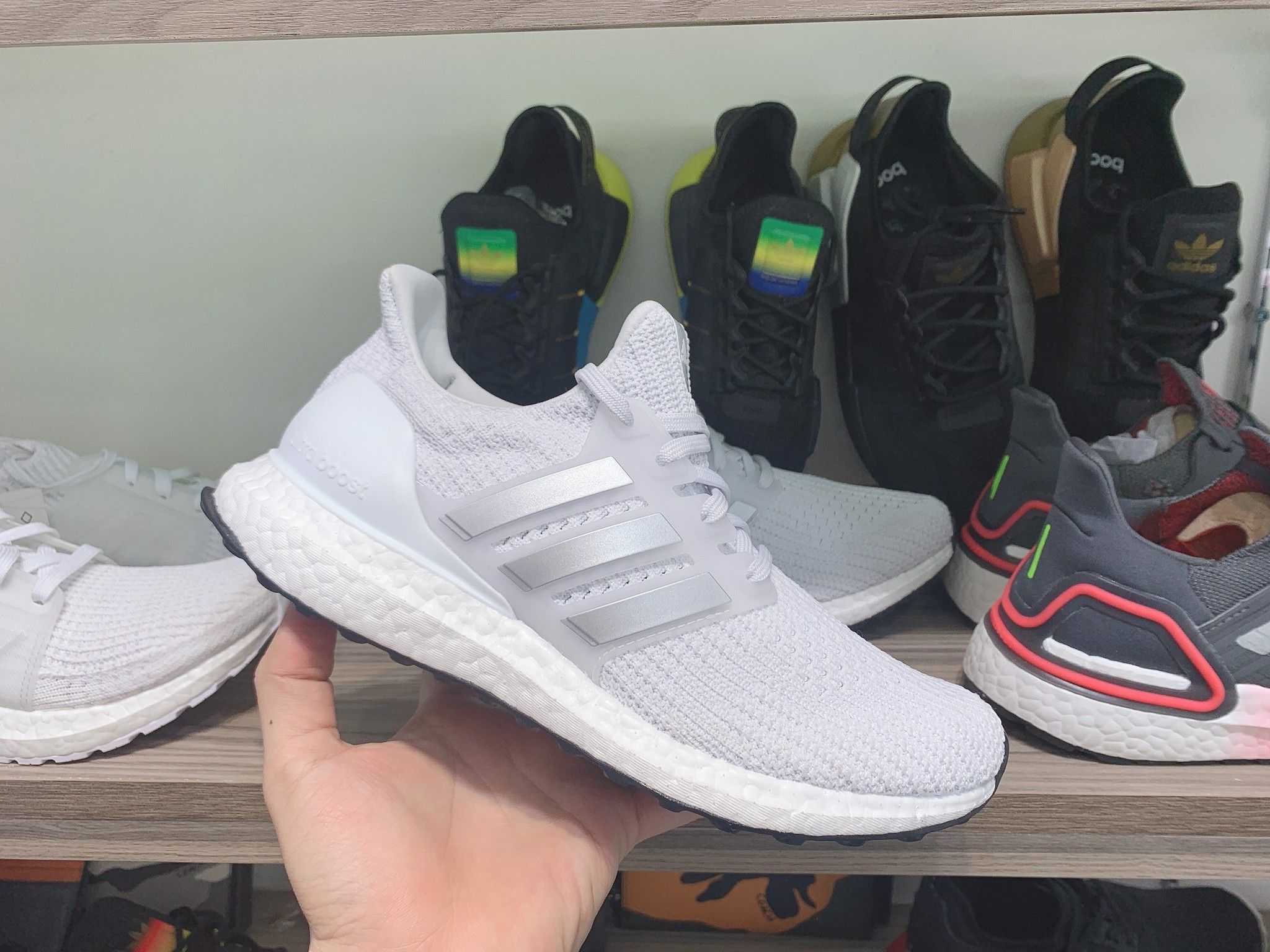  0022 - HÀNG CHÍNH HÃNG - GIÀY ADIDAS ULTRABOOST 4.0 DNA - *WHITE/BLACK* - 2021** - Code: FY9317 