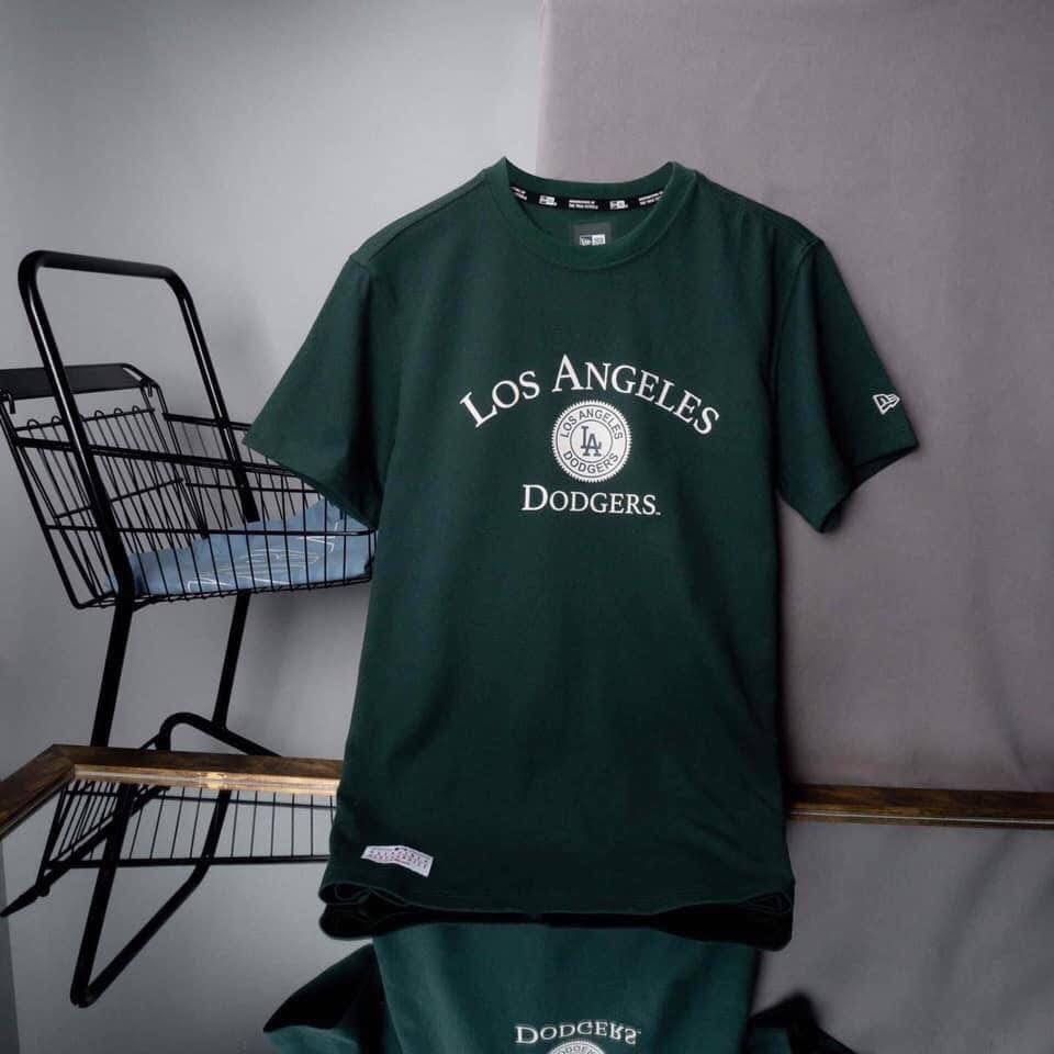  0309 - HÀNG CHÍNH HÃNG - ÁO THUN NEW ERA - LOS ANGELES *Deep Green* - Code: 12354490 - 2021** 