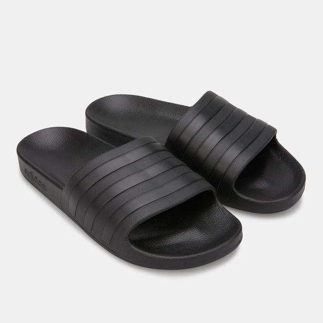  0044 - HÀNG CHÍNH HÃNG - DÉP AQUA SLIDE - ALL BLACK - *BLACK* - 2024** - Code: F35543 