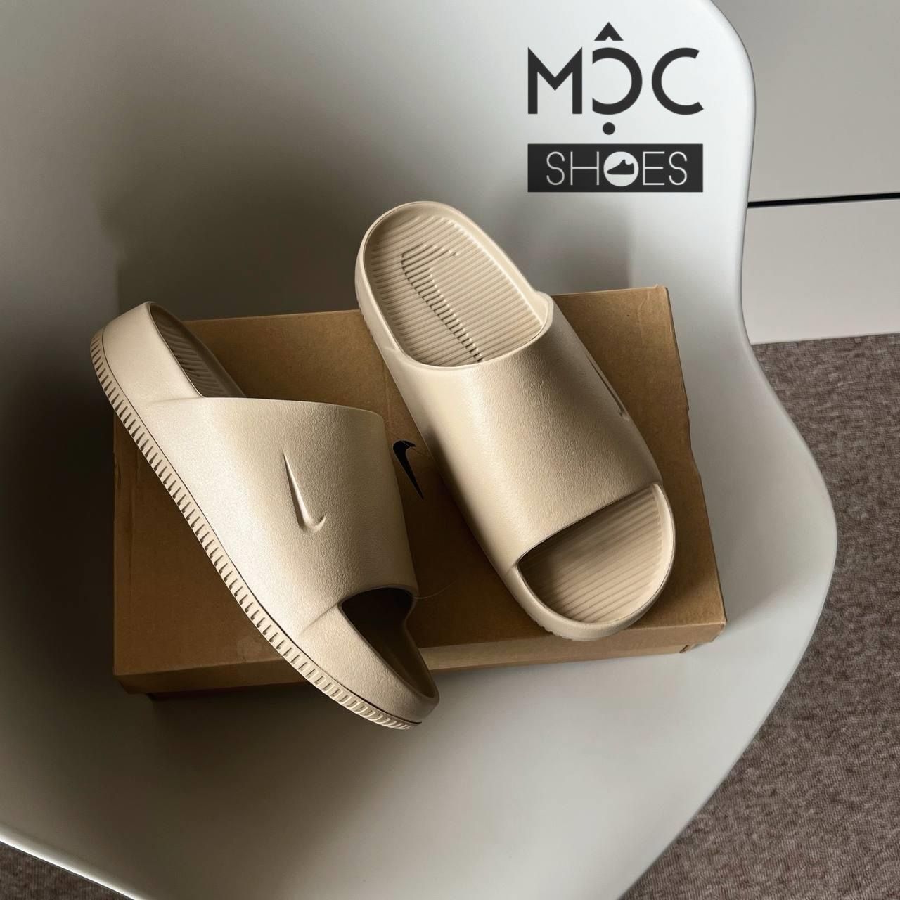 2042 - HÀNG CHÍNH HÃNG - DÉP NIKE CALM SLIDE *KHAKI* - CODE: FD4116-201
