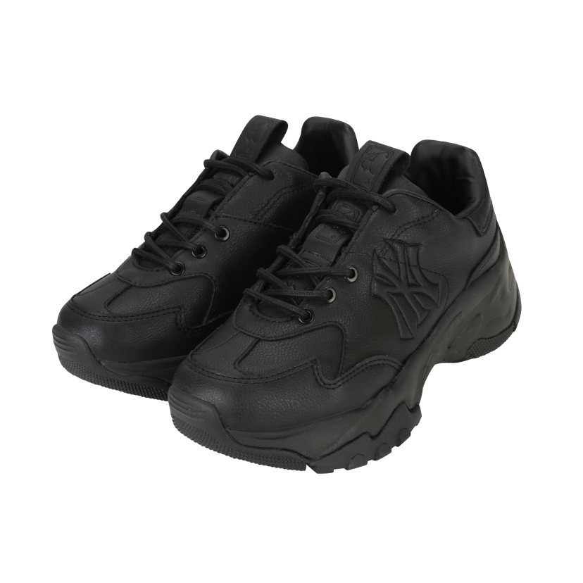  0100 - HÀNG CHÍNH HÃNG - GIÀY SNEAKER MLB CHUNKY LT NEW YORK YANKEES ĐEN - *BLACK* - 2021** - Code: 32SHC9011 