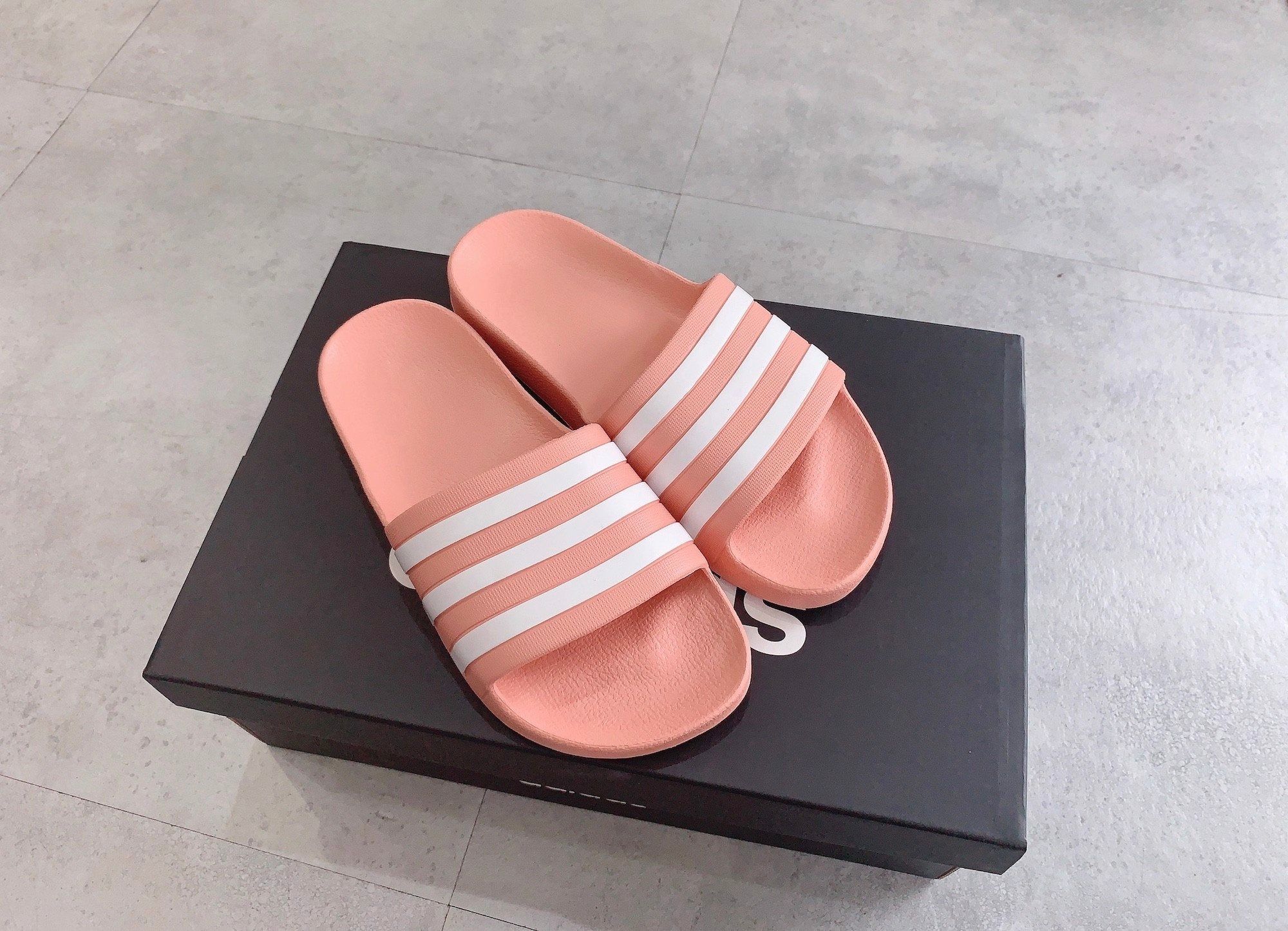  1202 - HÀNG CHÍNH HÃNG - DÉP ADILETTE AQUA SLIDE HỒNG - * PINK * - 2021** - Code: F35534 