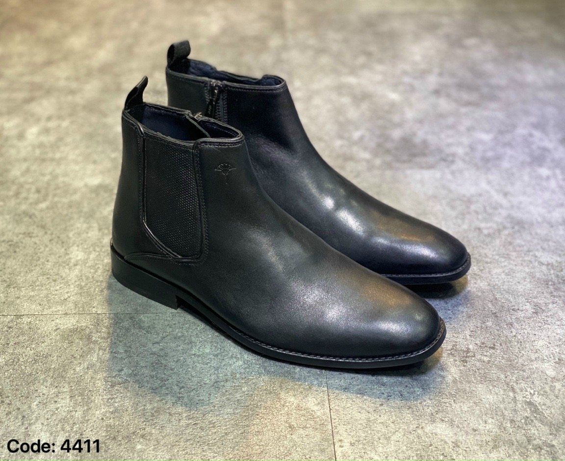 0036 - HÀNG CHÍNH HÃNG - GIÀY CHELSEA BOOT - JOOP XUẤT CHÂU ÂU - *BLACK* - 2021** - Code: 932009 071
