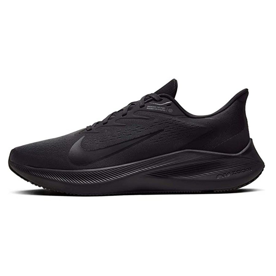0071 - HÀNG CHÍNH HÃNG - GIÀY NIKE AIR ZOOM WINFLO 7 - TRIPLE BLACK - *ALL BLACK* - 2021** - Code: CJ0291-001