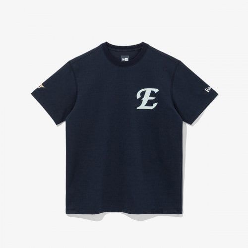 0726 - HÀNG CHÍNH HÃNG - ÁO THUN NEW ERA - LOGO CHỮ E XANH ĐẬM - *NAVY* - Code: 13317064