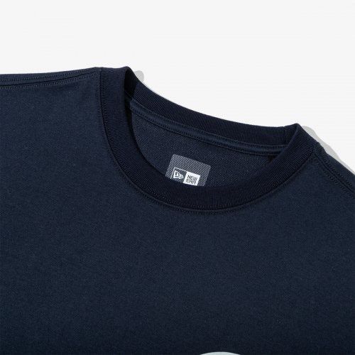 0726 - HÀNG CHÍNH HÃNG - ÁO THUN NEW ERA - LOGO CHỮ E XANH ĐẬM - *NAVY* - Code: 13317064