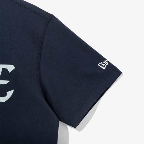 0726 - HÀNG CHÍNH HÃNG - ÁO THUN NEW ERA - LOGO CHỮ E XANH ĐẬM - *NAVY* - Code: 13317064