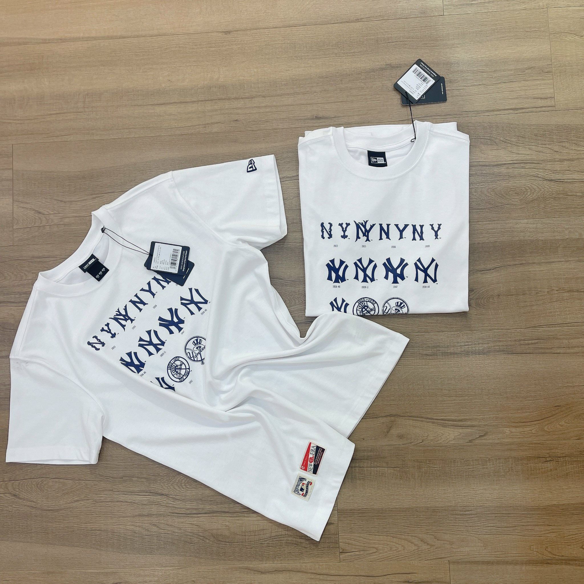 0696 - HÀNG CHÍNH HÃNG - ÁO THUN NEW ERA - LOGO *NY MULTI