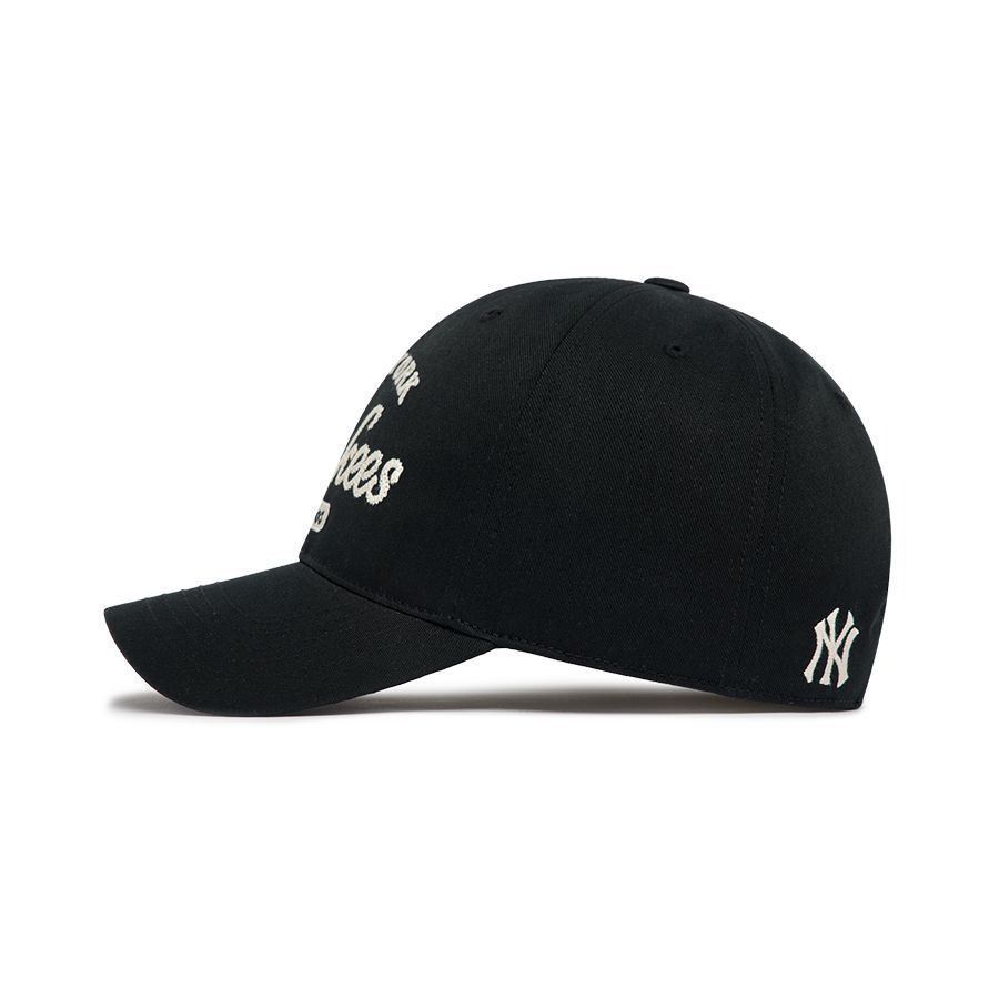  1184 - HÀNG CHÍNH HÃNG - Mũ - Nón MLB Varsity Lettering New York Yankees  -  ĐEN  - CODE: 3ACPL033N-50BKS 