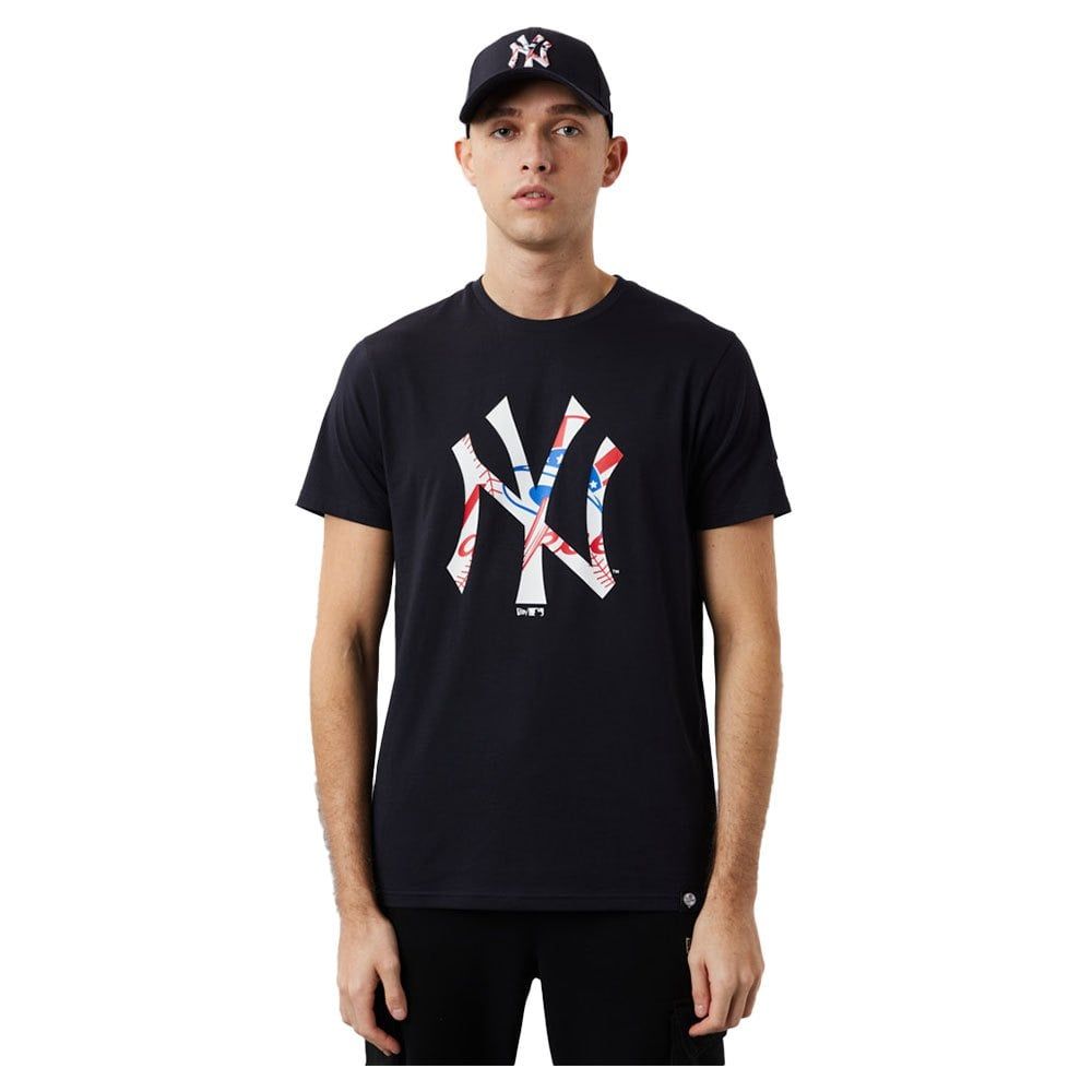 0624 - HÀNG CHÍNH HÃNG - ÁO THUN NEW ERA - NEW YORK XANH CỜ MỸ - *NAVY* - Code: 12354556