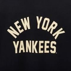 0695 - HÀNG CHÍNH HÃNG - ÁO THUN NEW ERA - NEW YORK CHỮ TAN ĐEN - *BLACK* - Code: 13086578