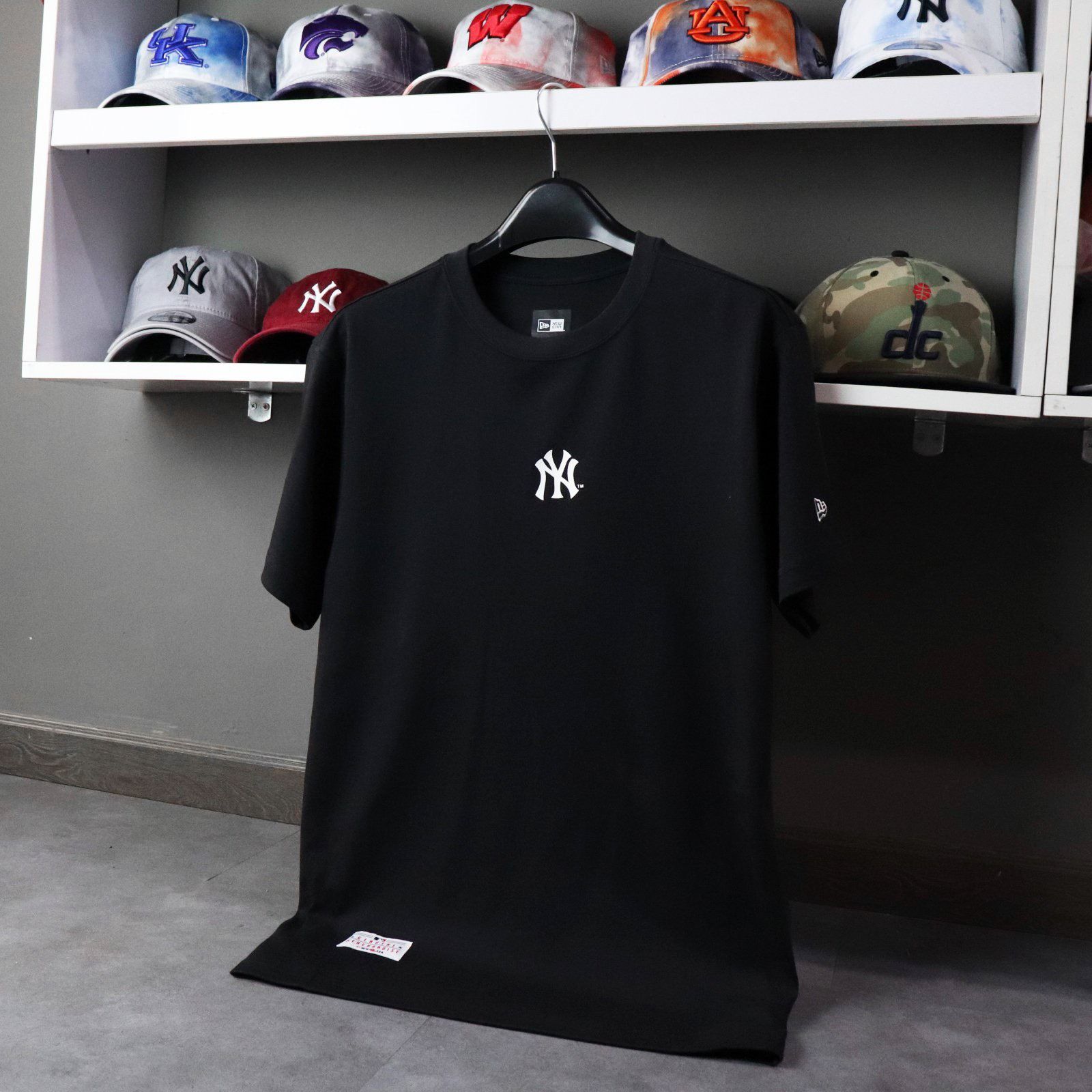 0682 - HÀNG CHÍNH HÃNG - ÁO THUN NEW ERA - NEW YORK ĐEN - *BLACK* - Code: 12354543