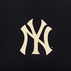 0695 - HÀNG CHÍNH HÃNG - ÁO THUN NEW ERA - NEW YORK CHỮ TAN ĐEN - *BLACK* - Code: 13086578