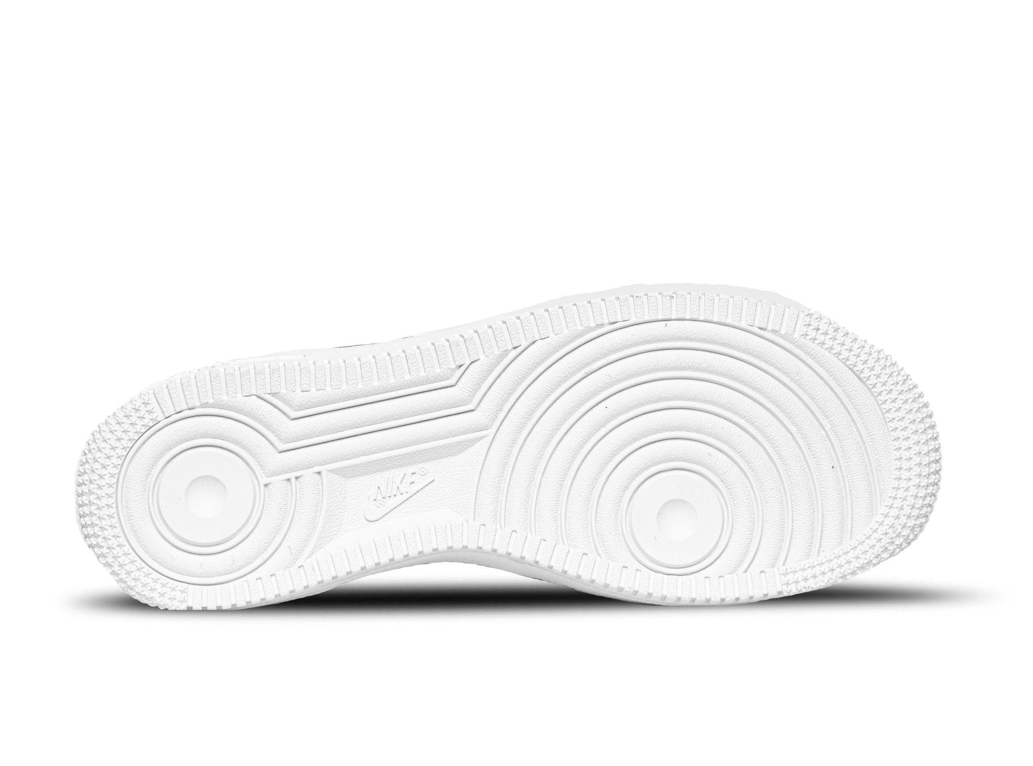 0114 - HÀNG CHÍNH HÃNG - GIÀY NIKE AIR FORCE 1 ĐEN - SWOOSH TRẮNG - *BLACK/WHITE LOGO* - 2021** - Code: