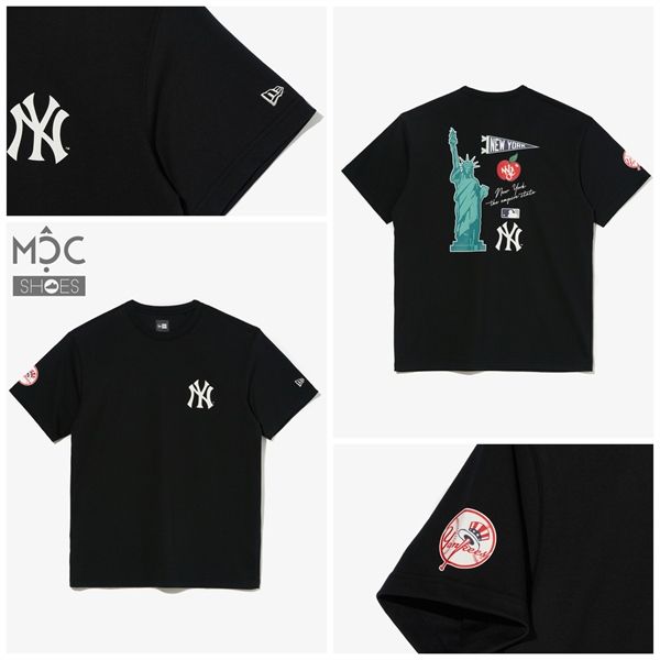 0618 - HÀNG CHÍNH HÃNG - ÁO THUN NEW ERA - NỮ THẦN TỰ DO ĐEN - *BLACK* - Code: 12866557