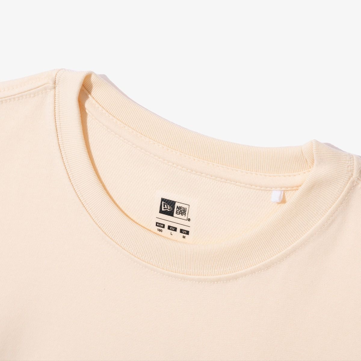 2090 - HÀNG CHÍNH HÃNG - ÁO THUN NEW ERA - NY VẨY SƠN - PAINTED T-SHIRT PEARLED IVORY SS24 - TRẮNG- CODE: 14179143