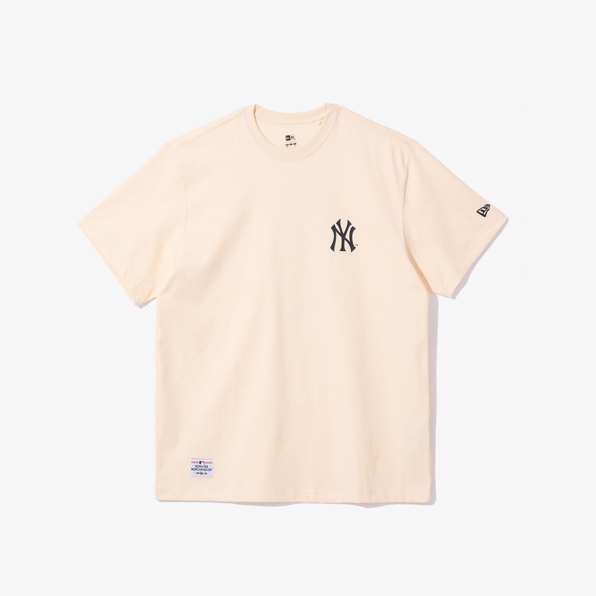  2090 - HÀNG CHÍNH HÃNG - ÁO THUN NEW ERA  - NY VẨY SƠN - PAINTED T-SHIRT PEARLED IVORY SS24 - TRẮNG- CODE: 14179143 