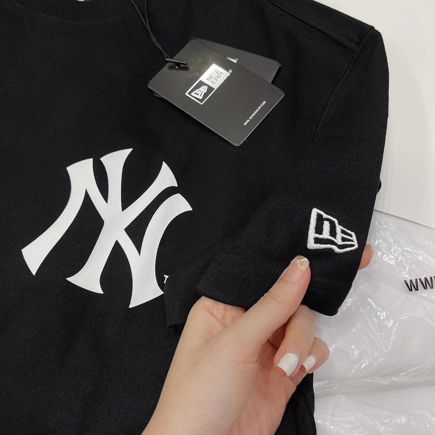 0712 - HÀNG CHÍNH HÃNG - ÁO THUN NEW ERA - NY PAILEYS ĐEN - *BLACK* - Code: 13086597
