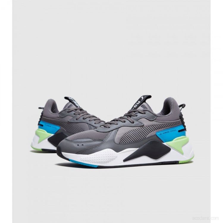 0104 - HÀNG CHÍNH HÃNG - GIÀY PUMA RSX - PATENT GREY - *GREY/WHITE* - 2021** - Code: 372292 04