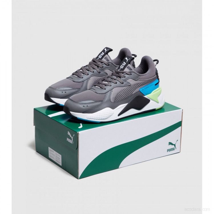 0104 - HÀNG CHÍNH HÃNG - GIÀY PUMA RSX - PATENT GREY - *GREY/WHITE* - 2021** - Code: 372292 04