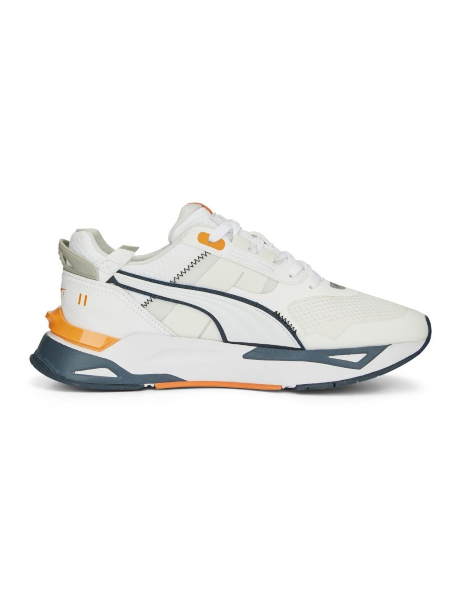0904 - HÀNG CHÍNH HÃNG - GIÀY PUMA SPORT - TRẮNG SỌC XANH