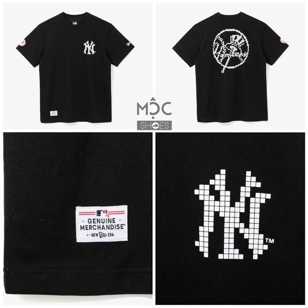 0684 - HÀNG CHÍNH HÃNG - ÁO THUN NEW ERA - PIXEL ĐEN - *BLACK* - Code: 12715393