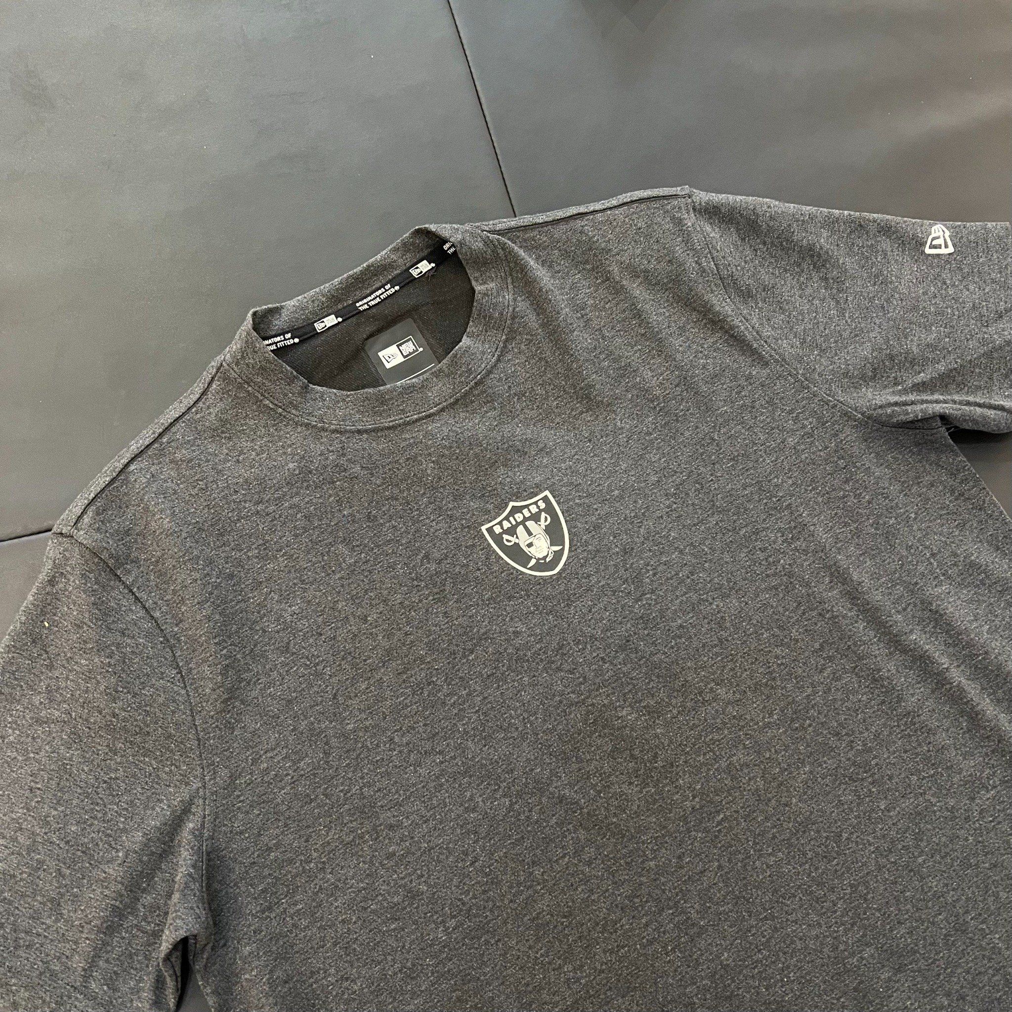 0760 - HÀNG CHÍNH HÃNG - ÁO THUN NEW ERA - RAIDER XÁM - *DARK GREY* - Code: 12354565