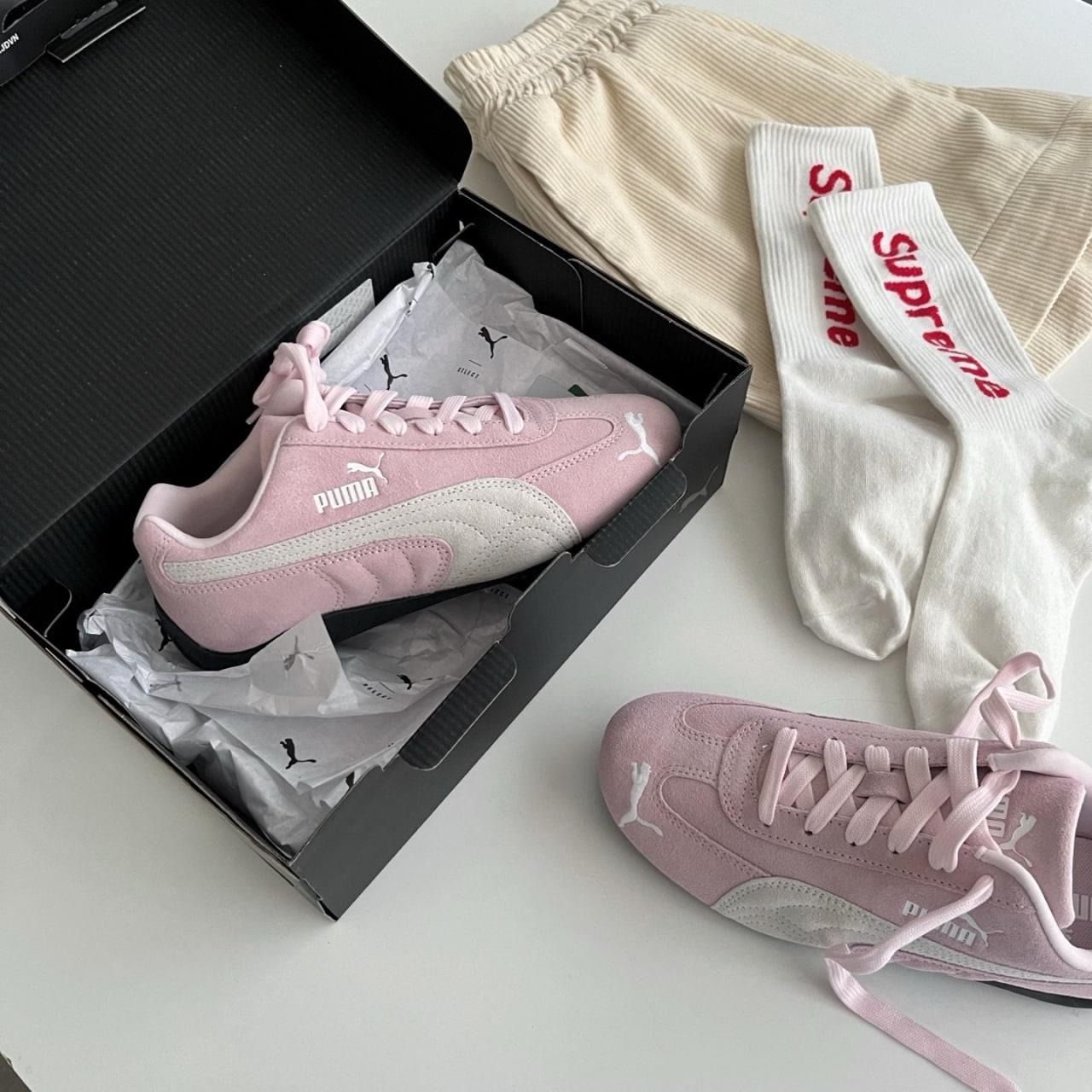 2580 - HÀNG CHÍNH HÃNG - Giày PUMA SpeedCat OG - Hồng PINK - Code: 398846-04