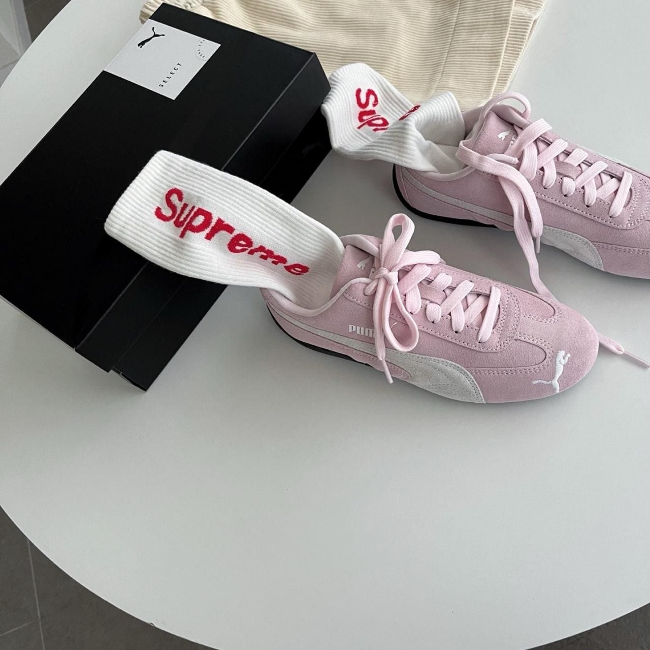 2580 - HÀNG CHÍNH HÃNG - Giày PUMA SpeedCat OG - Hồng PINK - Code: 398846-04