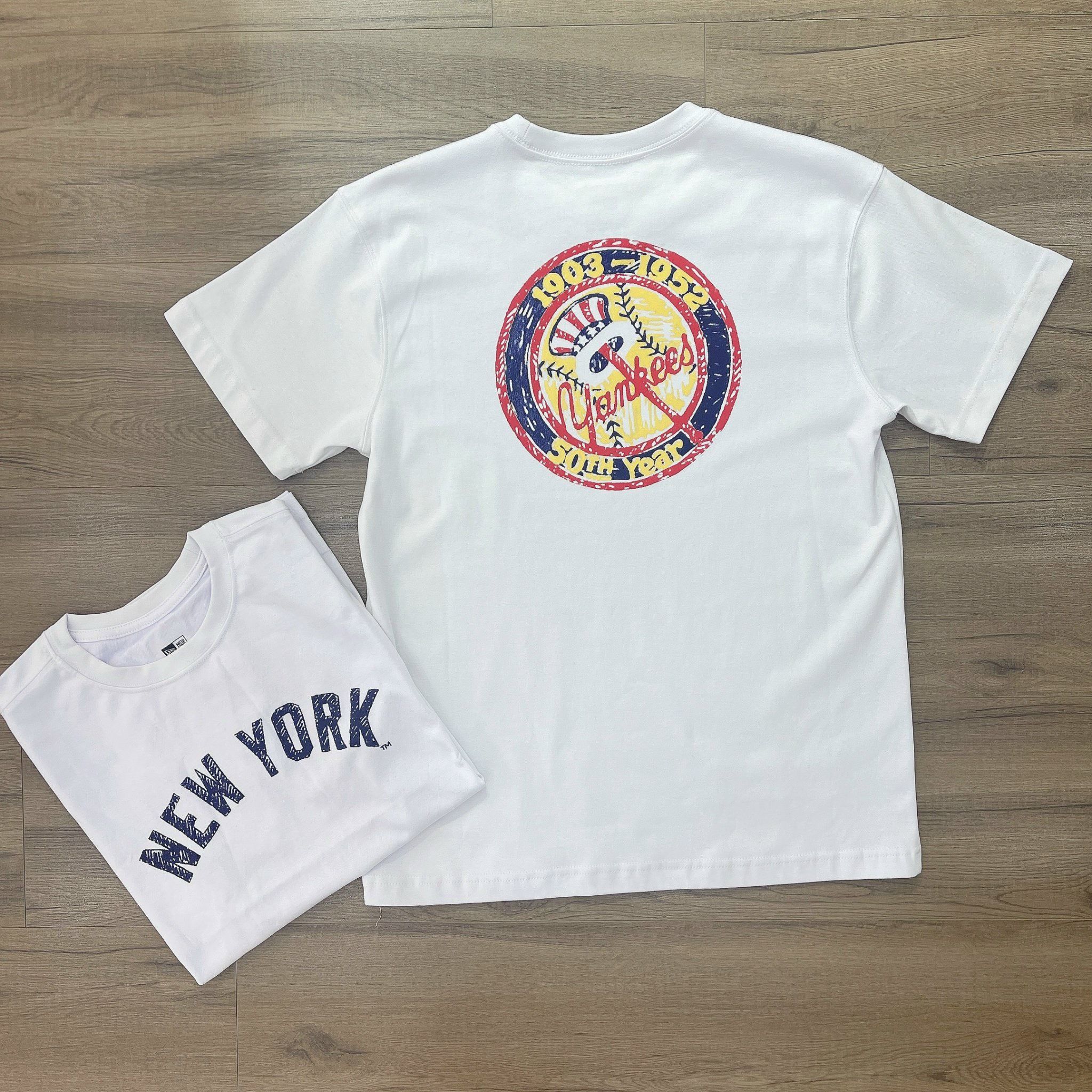 0661 - HÀNG CHÍNH HÃNG - ÁO THUN NEW ERA - YANKEE SÁP MÀU TRẮNG - *WHITE* - Code:12715399