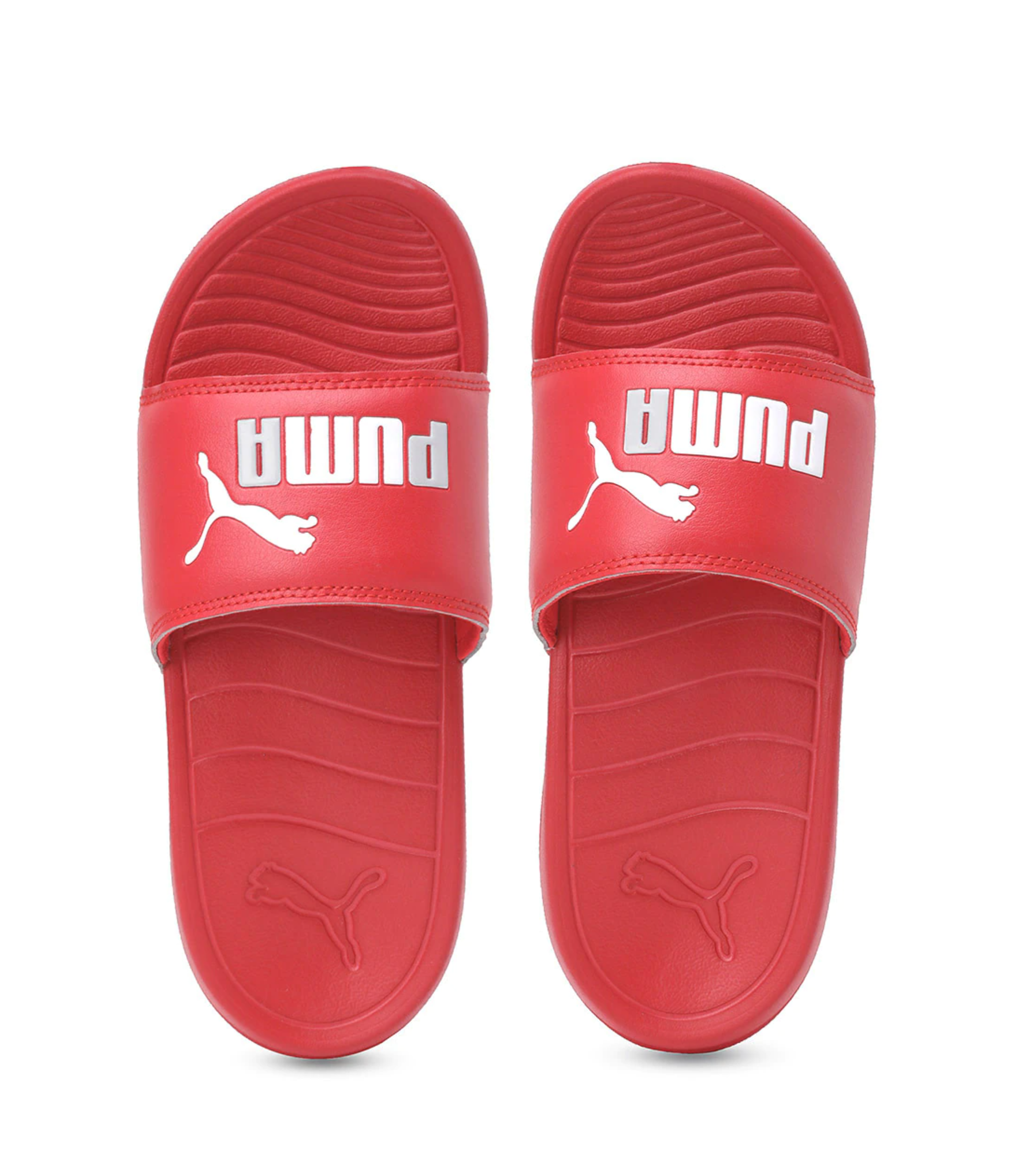  0145 - HÀNG CHÍNH HÃNG - DÉP PUMA POPCAT 2021 ĐỎ - *RED/WHITE LOGO* - 2021** - Code: 372279-04 