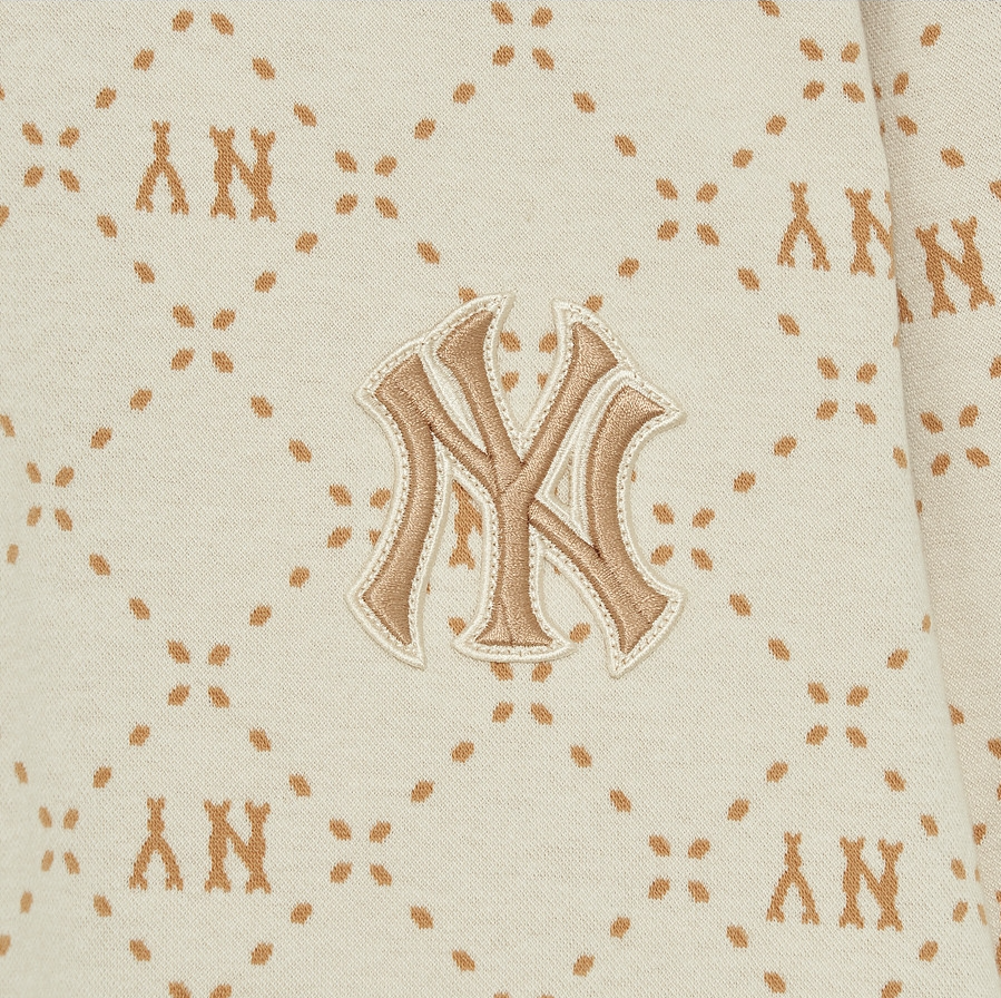 1647 - HÀNG CHÍNH HÃNG - ÁO SWEATER MLB DIA MONOGRAM NEW YORK
