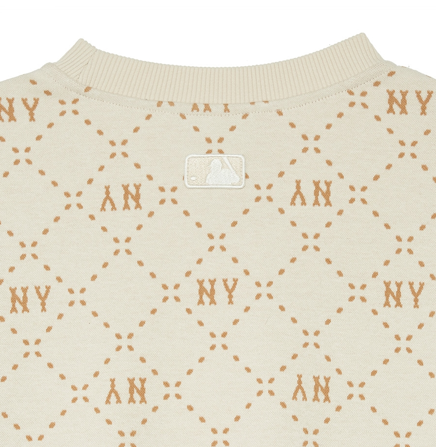 1647 - HÀNG CHÍNH HÃNG - ÁO SWEATER MLB DIA MONOGRAM NEW YORK