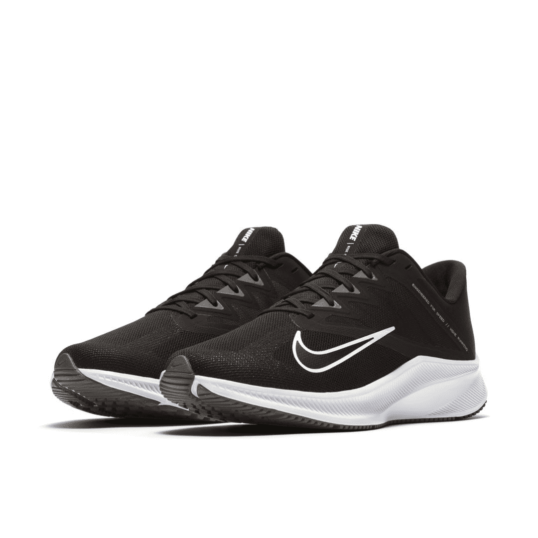0248 - HÀNG CHÍNH HÃNG - GIÀY NIKE QUEST 3 - ĐEN LOGO TRẮNG - *BLACK/WHITE/GREY * - 2022** - Code: CD0230-002