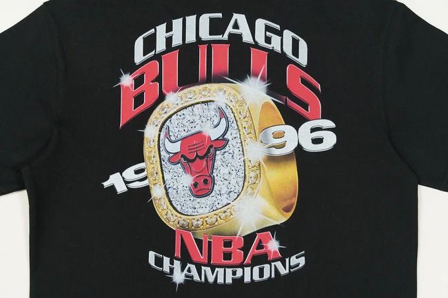 1049 - HÀNG CHÍNH HÃNG - ÁO THUN NEW ERA - CHICAGO BULL - ĐEN - CODE: 13527270