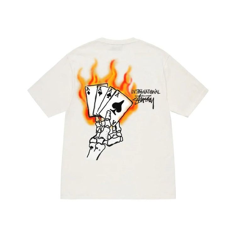 1140 - HÀNG CHÍNH HÃNG - ÁO THUN STUSSY - STUSSY READ EM' N' WEEP PIGMENT DYED - BE