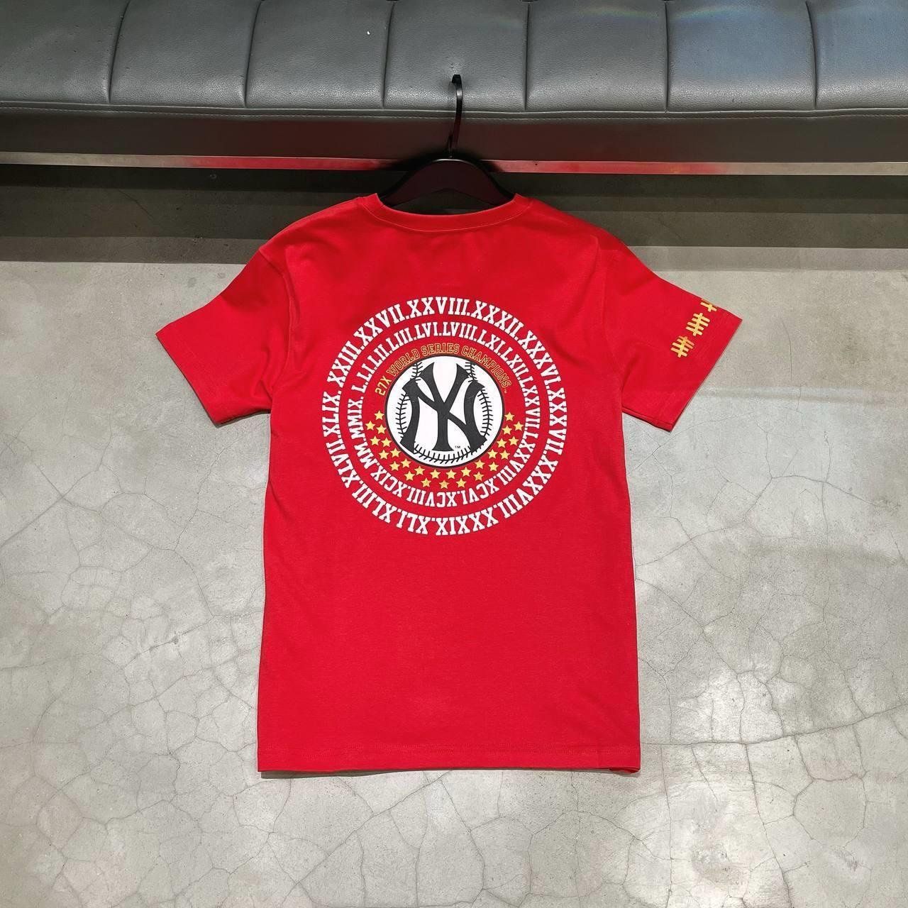 0700 - HÀNG CHÍNH HÃNG - ÁO THUN NEW ERA - NY TRỐNG ĐỒNG ĐỎ - *RED* - Code: 12119410
