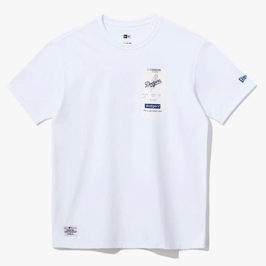 0651 - HÀNG CHÍNH HÃNG - ÁO THUN NEW ERA - TICKET STADIUM TRẮNG - *WHITE* - Code: 12544705
