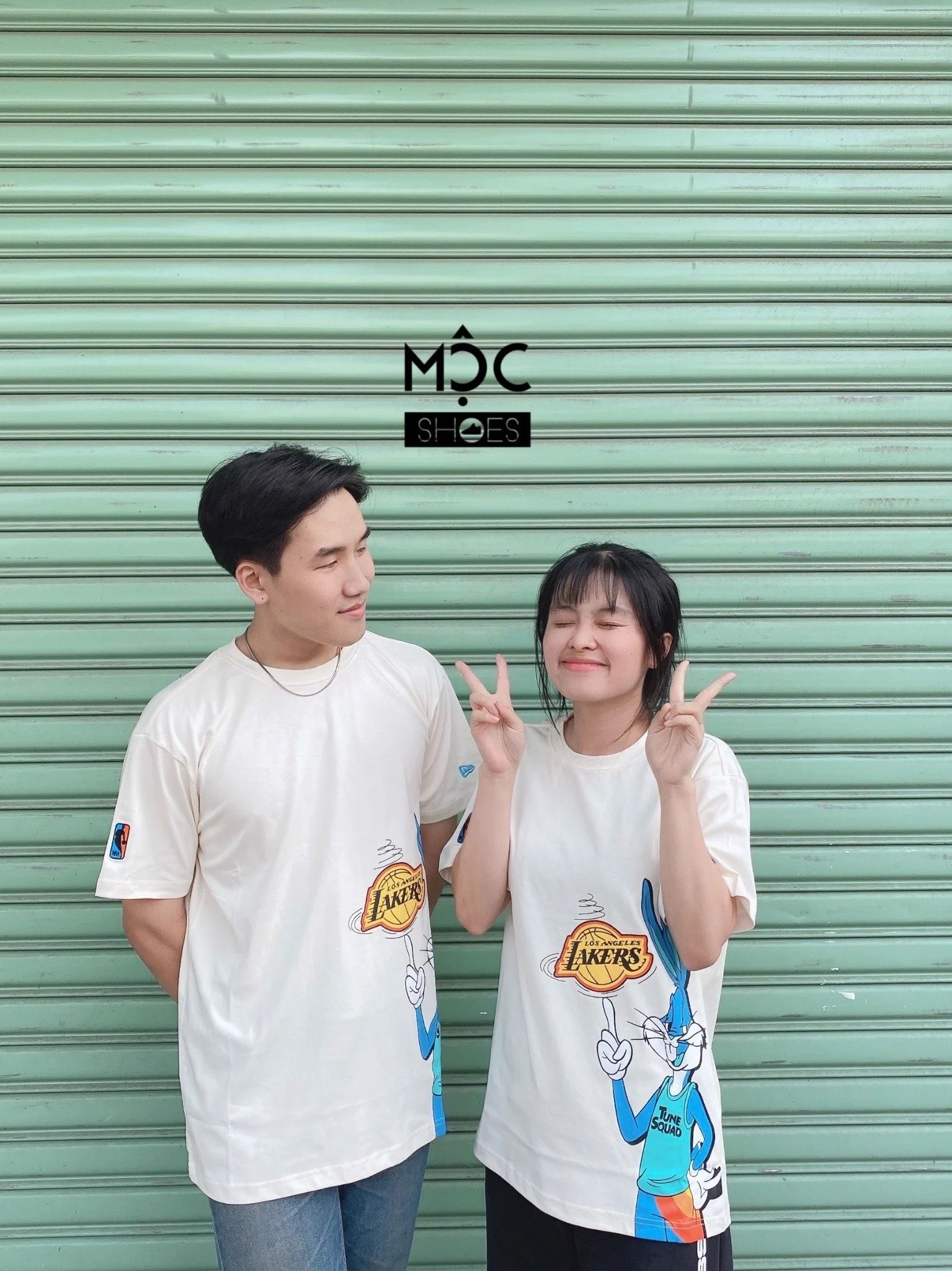 0689 - HÀNG CHÍNH HÃNG - ÁO THUN NEW ERA - HÌNH THỎ BUNNY CHICAGO BULLS BE - *BEIGE* - Code: 13086599