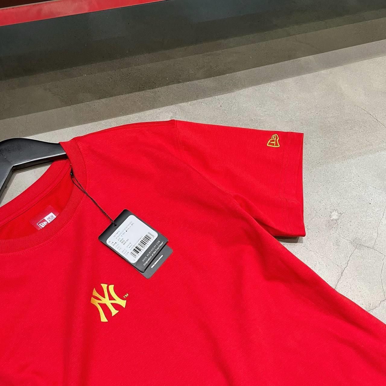0700 - HÀNG CHÍNH HÃNG - ÁO THUN NEW ERA - NY TRỐNG ĐỒNG ĐỎ - *RED* - Code: 12119410