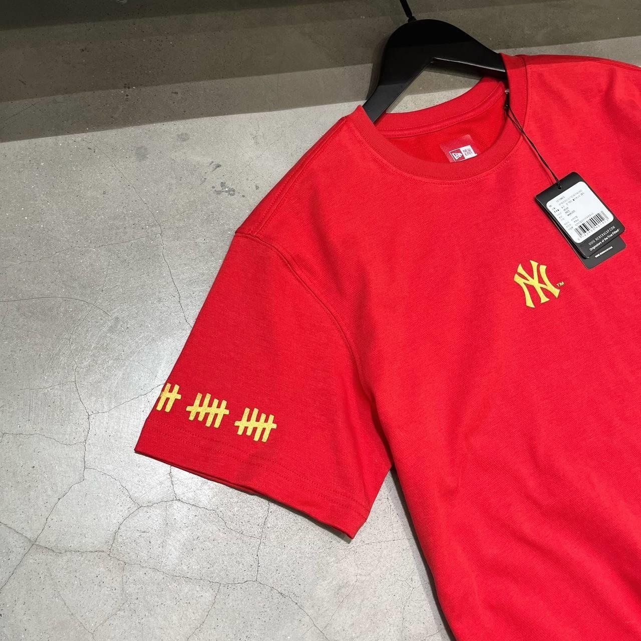 0700 - HÀNG CHÍNH HÃNG - ÁO THUN NEW ERA - NY TRỐNG ĐỒNG ĐỎ - *RED* - Code: 12119410