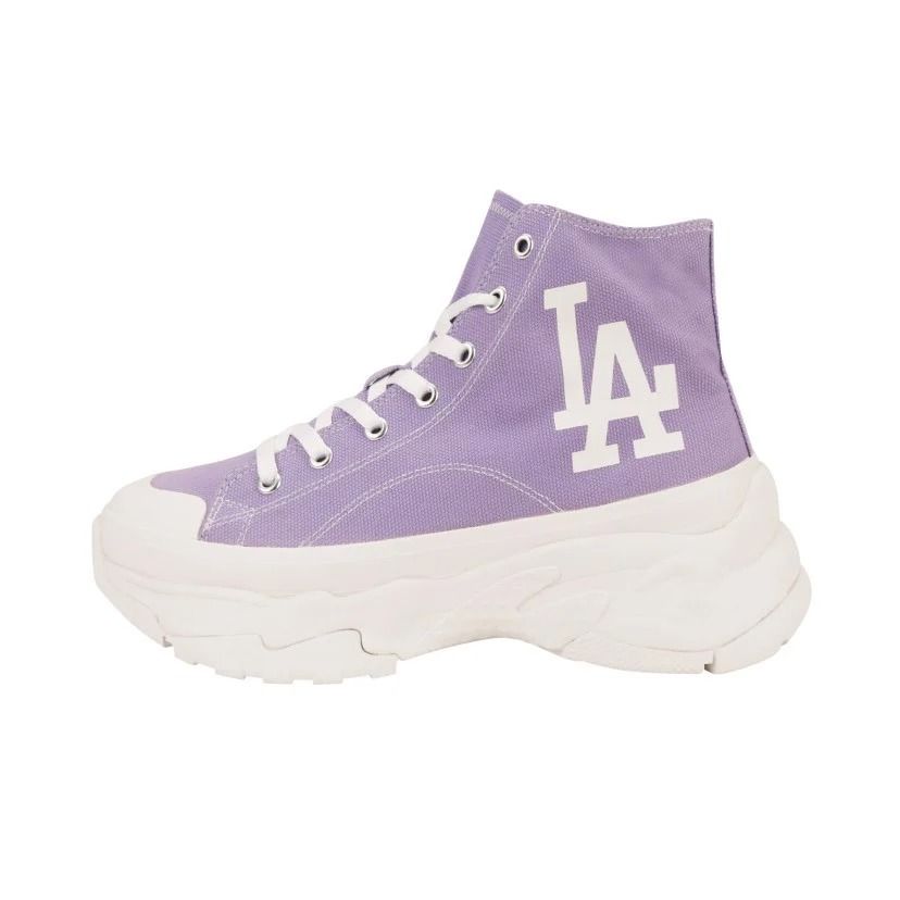 0898 - HÀNG CHÍNH HÃNG - GIÀY MLB CHUNKY HIGH - CỔ CAO (MÀU TÍM) - *PURPLE/YELLOW* - CODE: 32SHU1111-07V