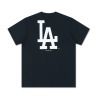 0923 - HÀNG CHÍNH HÃNG - ÁO THUN NEW ERA - 2 LOGO LA LỚN * ĐEN * CODE : 13366622
