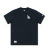 0923 - HÀNG CHÍNH HÃNG - ÁO THUN NEW ERA - 2 LOGO LA LỚN * ĐEN * CODE : 13366622