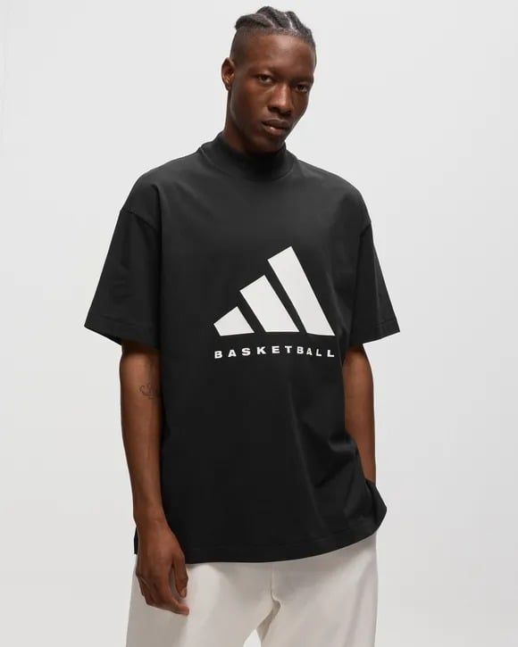 1004 - HÀNG CHÍNH HÃNG - ÁO THUN ADIDAS BASKETBALL - *BLACK* - CODE: IK0001